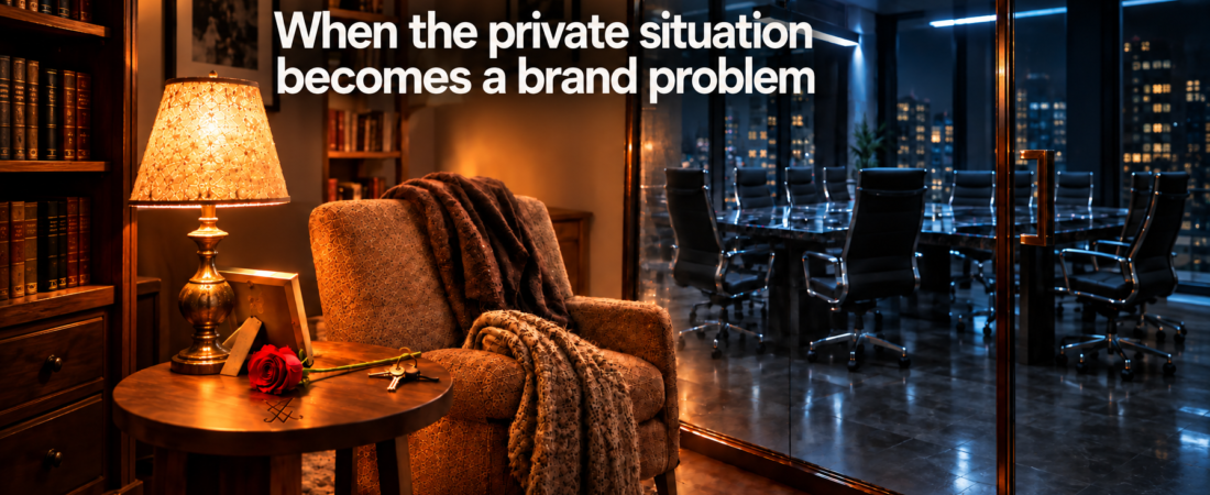 When the Private Situation Becomes a Brand Problem